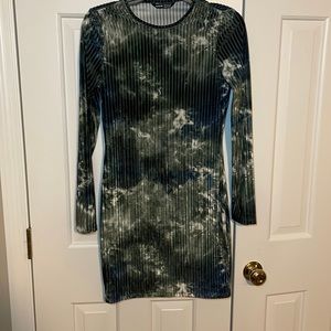 Brand new. Never worn. Mini long sleeve dress